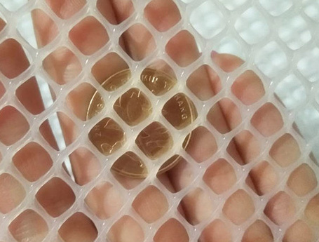 Plastic flat net