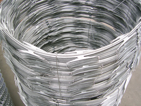 Single spiral razor wire