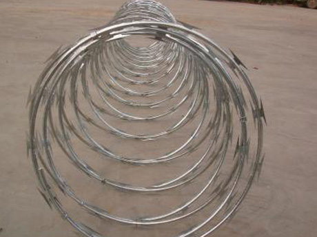 Double Spiral Razor Wire